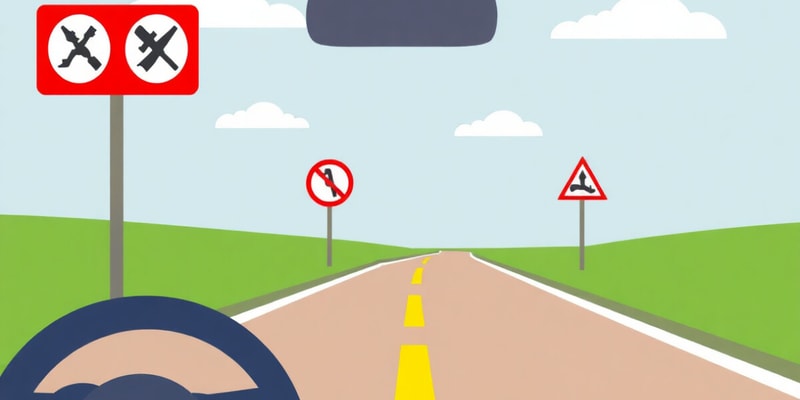 Driving Regulations Quiz