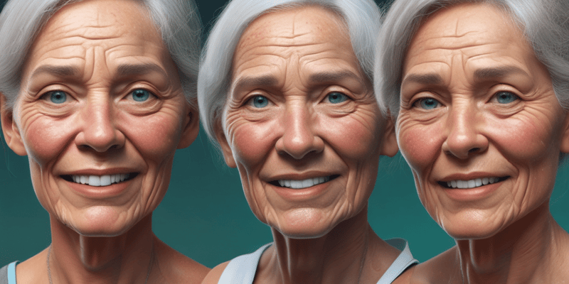Physical Changes of Aging by Decade Quiz