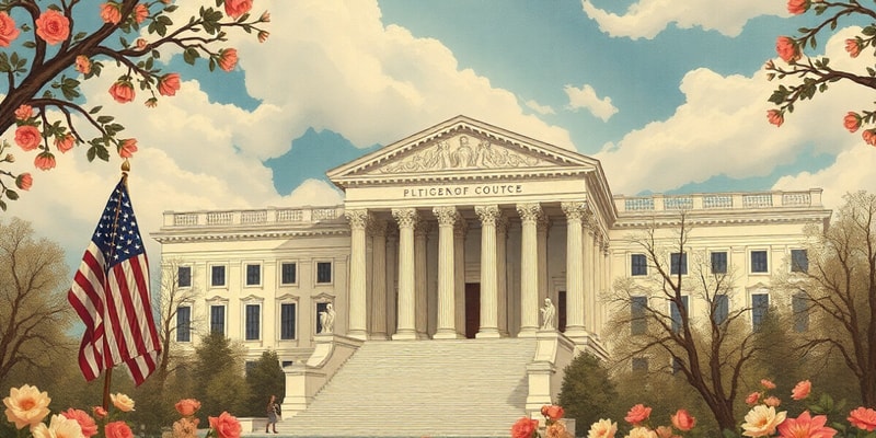 US Government Quiz - Presidency and Supreme Court