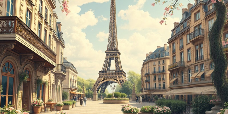 Summer Vacation in Paris