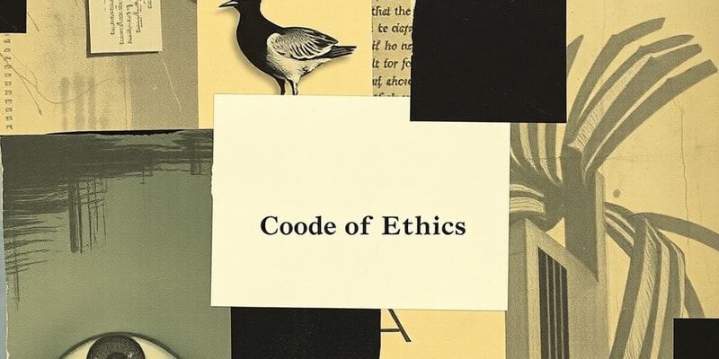 AAT Code of Professional Ethics Quiz