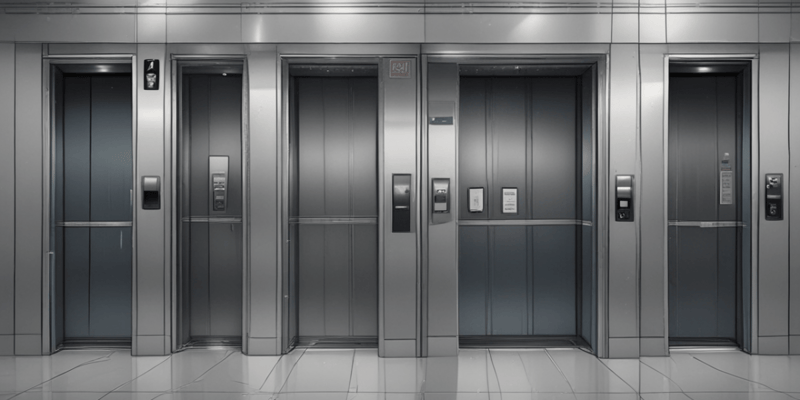 Regulations for Elevators According to RAEM