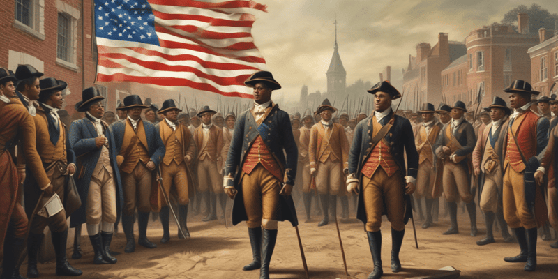 American Revolution: Background and Crispus Attucks
