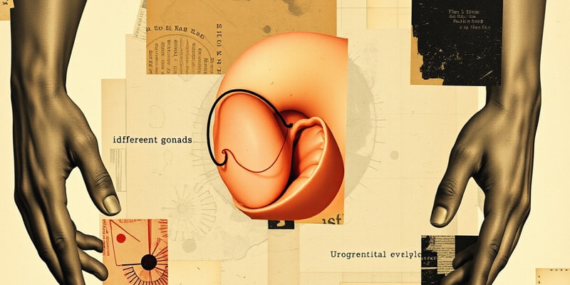 Development of Indifferent Gonads and External Genitalia