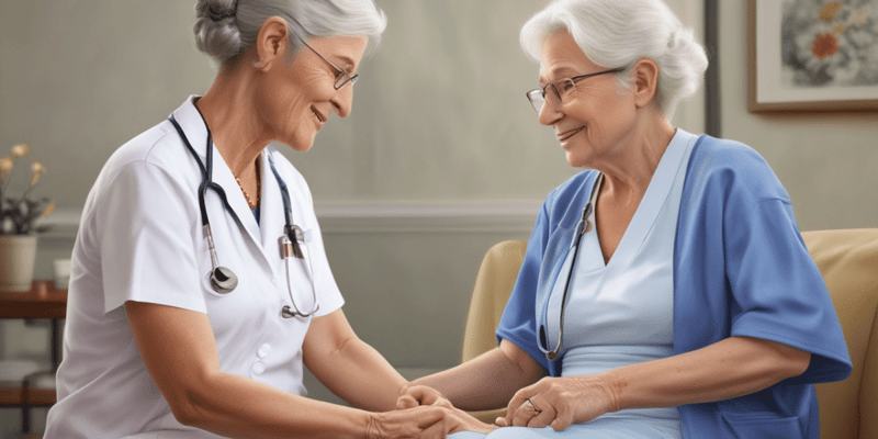 Promoting Healthy Aging: Gerontological Nursing Assessment