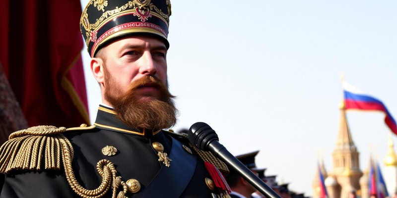 Nicholas II's Political Changes