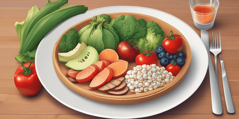 MyPlate.gov and Dietary Guidelines for Americans Quiz