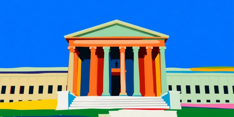 Supreme Court Functions and Jurisdiction Quiz