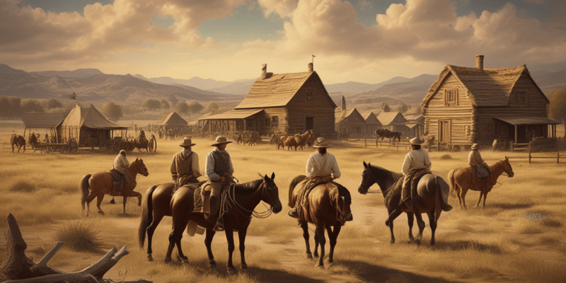 Westward Expansion in the US