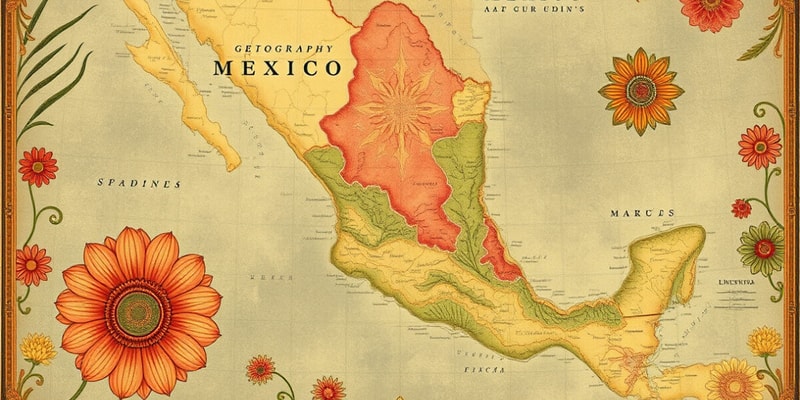 Características Geográficas y Población del Norte de México