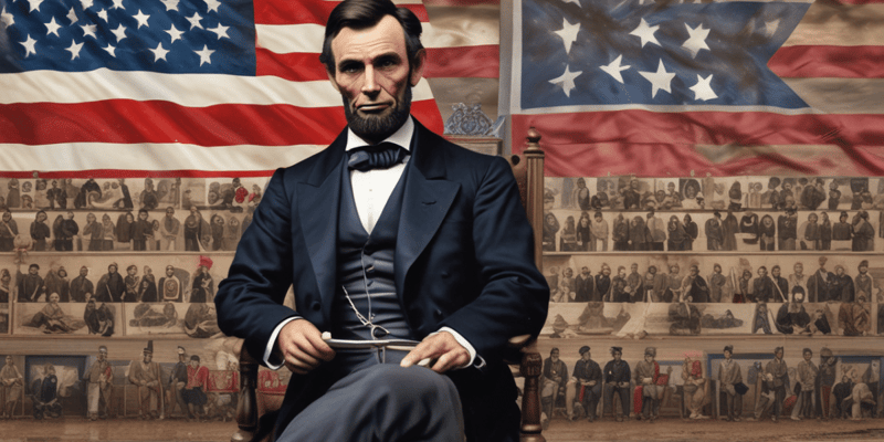 Causes of the American Civil War Quiz