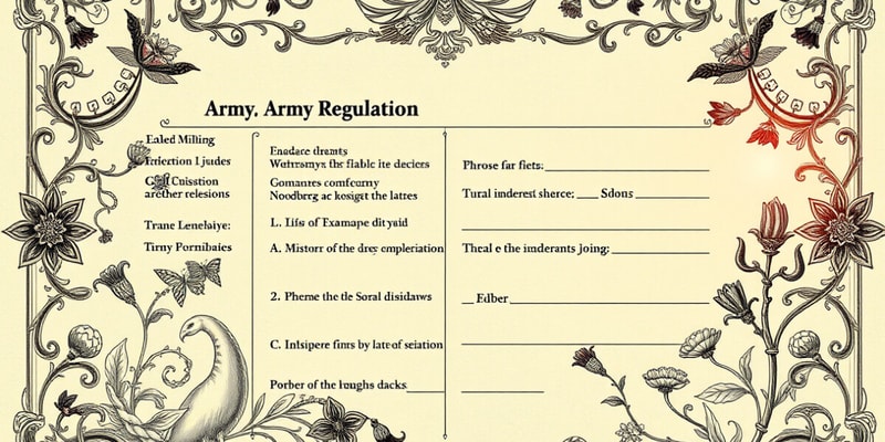 NCOER Evaluation Report Quiz