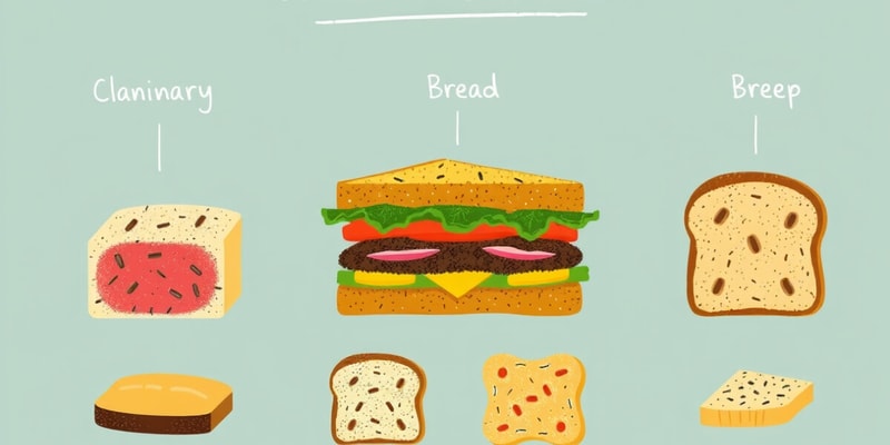 Sandwich Classification Chapter 3 Flashcards