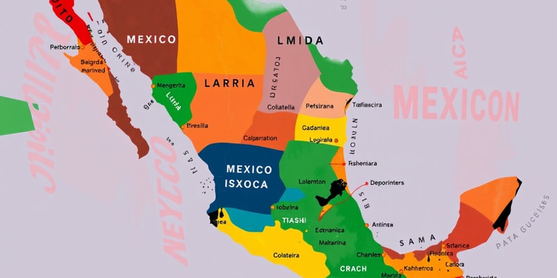 Capitales de México - Flashcards