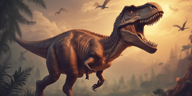 Origen i extinció dels dinosaures
