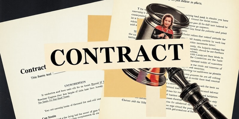 Contract Law: Formation Requirements