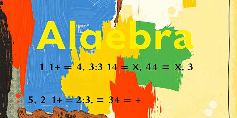 Algebra 1 Chapter 5 Review Flashcards