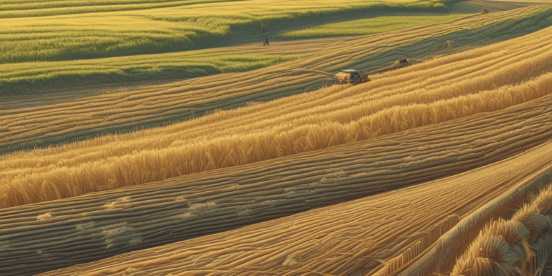 Barley Crop Management and Production