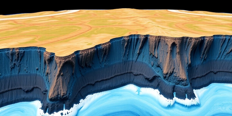 Mid-Oceanic Ridge Terrain Overview