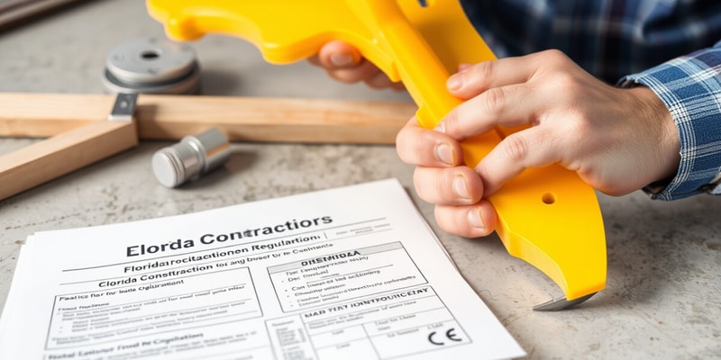 Florida Contractors Manual Quiz