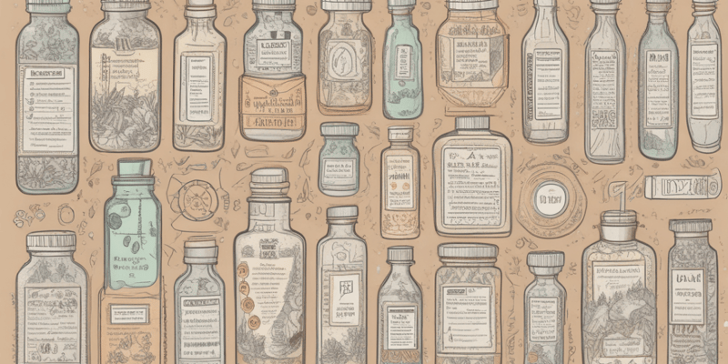 Essential Drug List Medicines: Anaesthetics, Analgesics, Anti-inflammatory Drugs