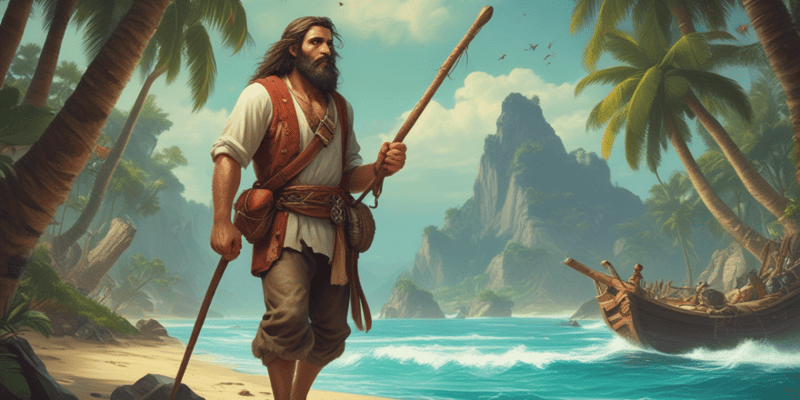 Robinson Crusoe Chapter 7: Friday and I