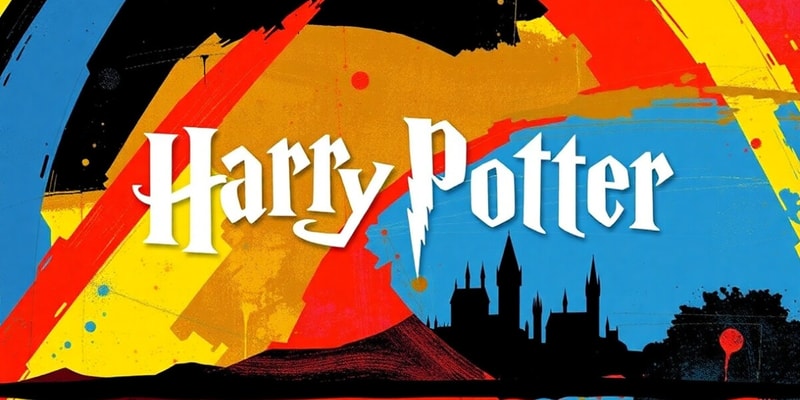 J.K. Rowling's Early Life and Harry Potter Series