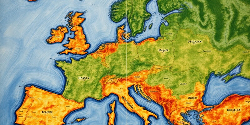 Geography of Europe Quiz