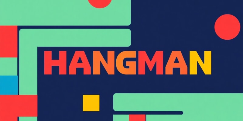 Hangman Game Project Overview