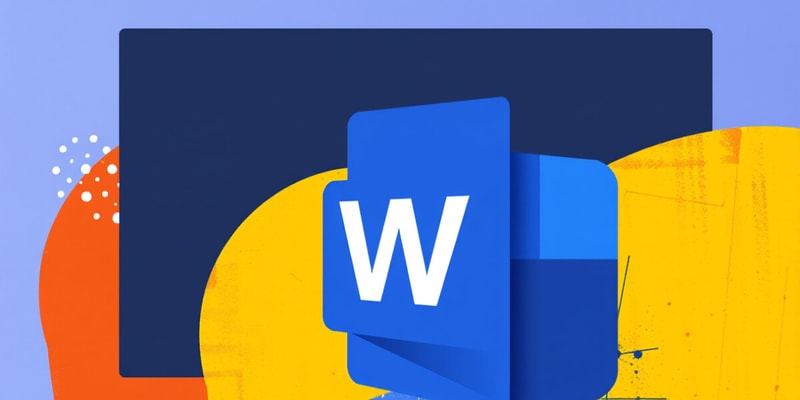 Ofimática: Microsoft Word