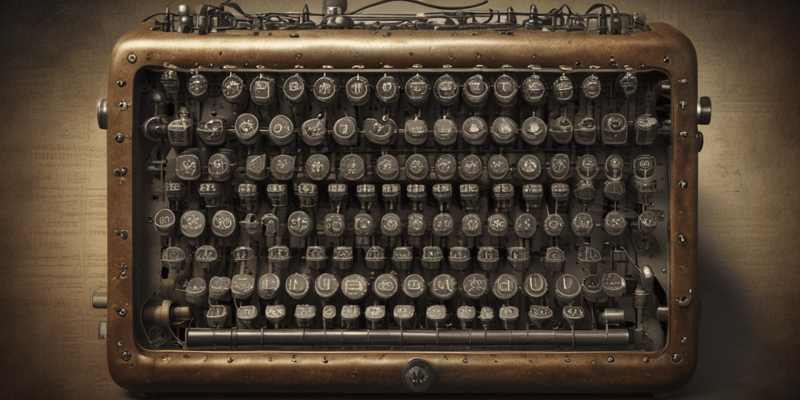 History of Enigma Machine