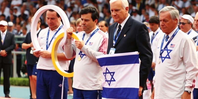 Olympics and Israeli Athletes' Commemoration