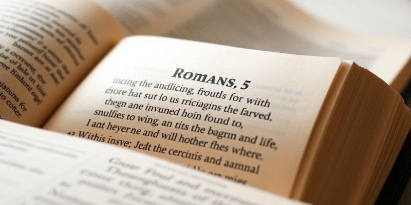 Romans 5:3-5 Flashcards