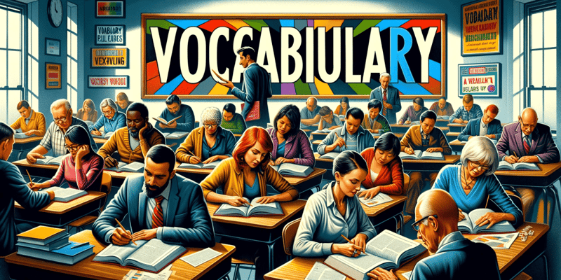 ELL3 - Vocabulary Building Exercise