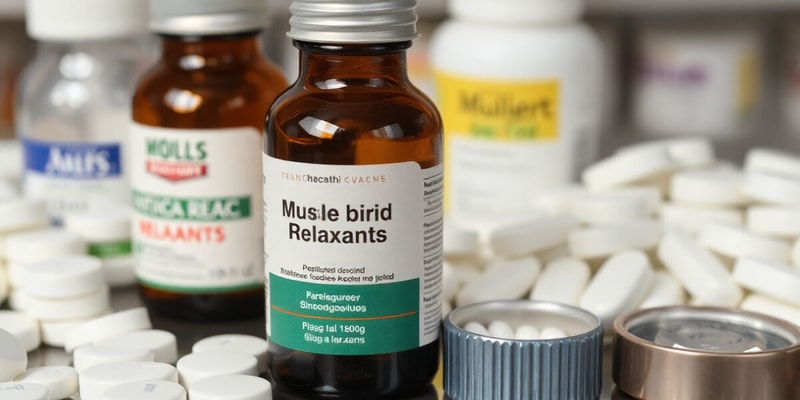 Muscle Relaxants Brand Quiz