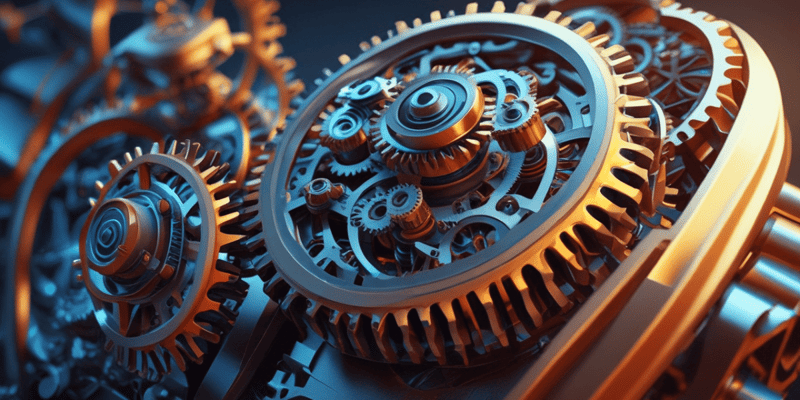 Calculating Compound Gears Quiz
