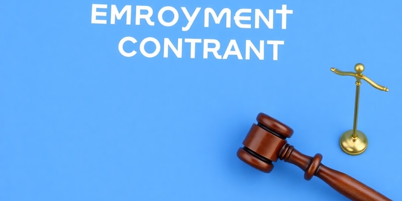 Éléments du Contrat de Travail