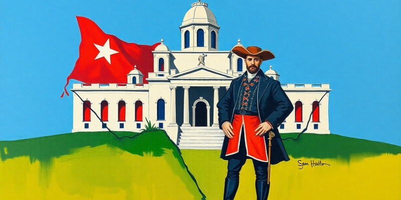 Texas Independence Government and Culture