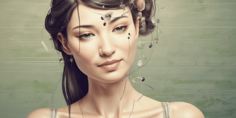 Cosmetic Acupuncture and Skin Regeneration