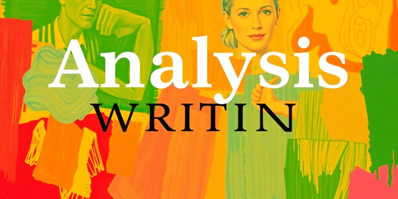 Analysis Text Writing Techniques