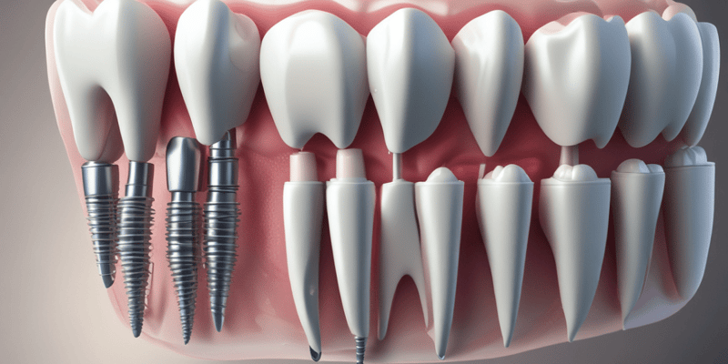 Dental Implants: Placement and Platform Switching