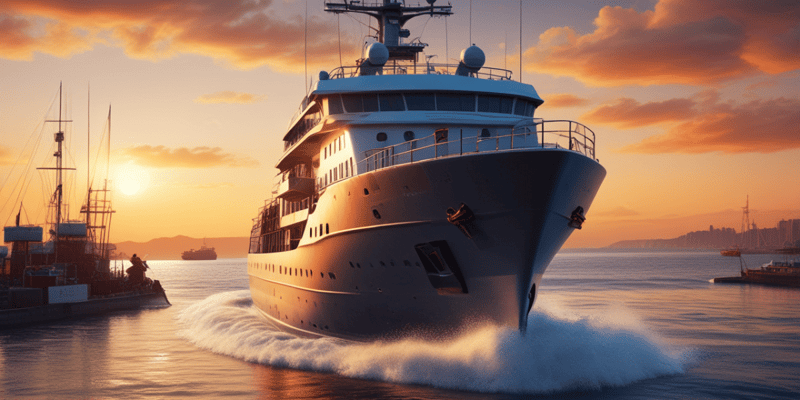 Yacht Second Engineer Exam: Operational Procedures and Ship Construction