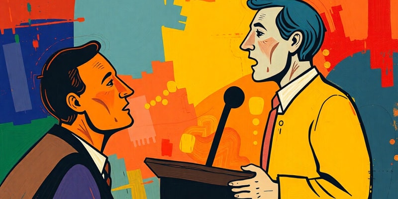 Persuasion in Public Speaking