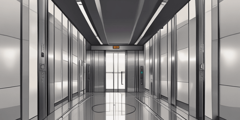 Mecanismos de seguridad en ascensores