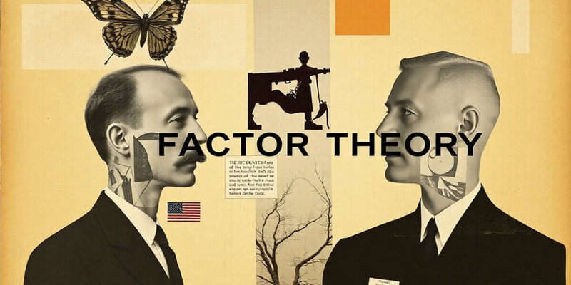 Five Factor Theory of Personality