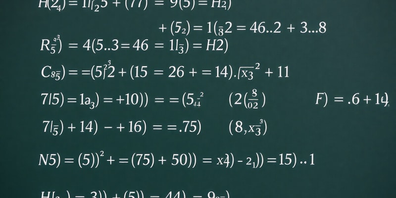 Identifying Functions in Mathematics