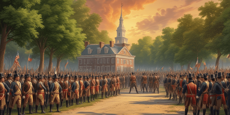Shays' Rebellion in Massachusetts