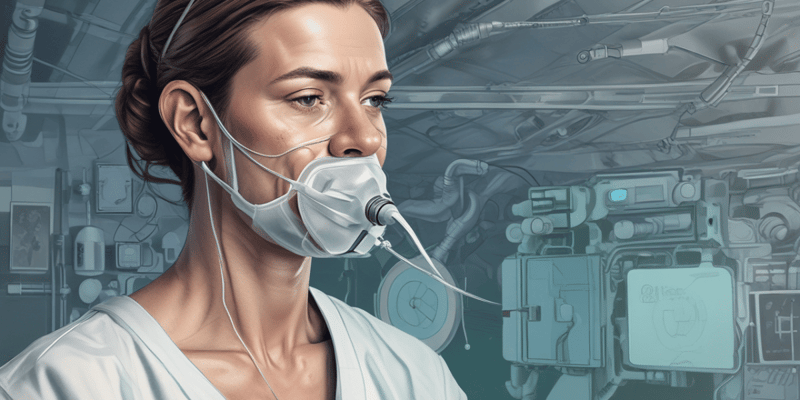 Urgencias Bloque: Insuficiencia Respiratoria y VMNI Quirúrgica