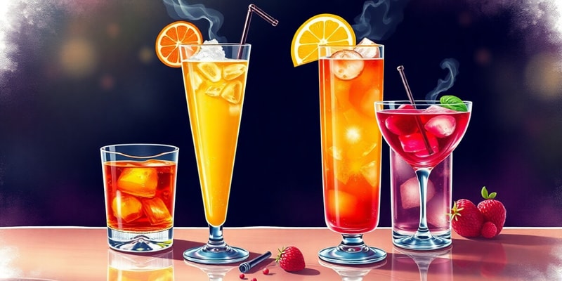 Cocktail Ingredients and Recipes Quiz