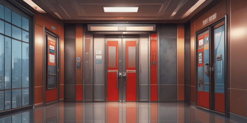 Fire Service Features and Elevator Operations